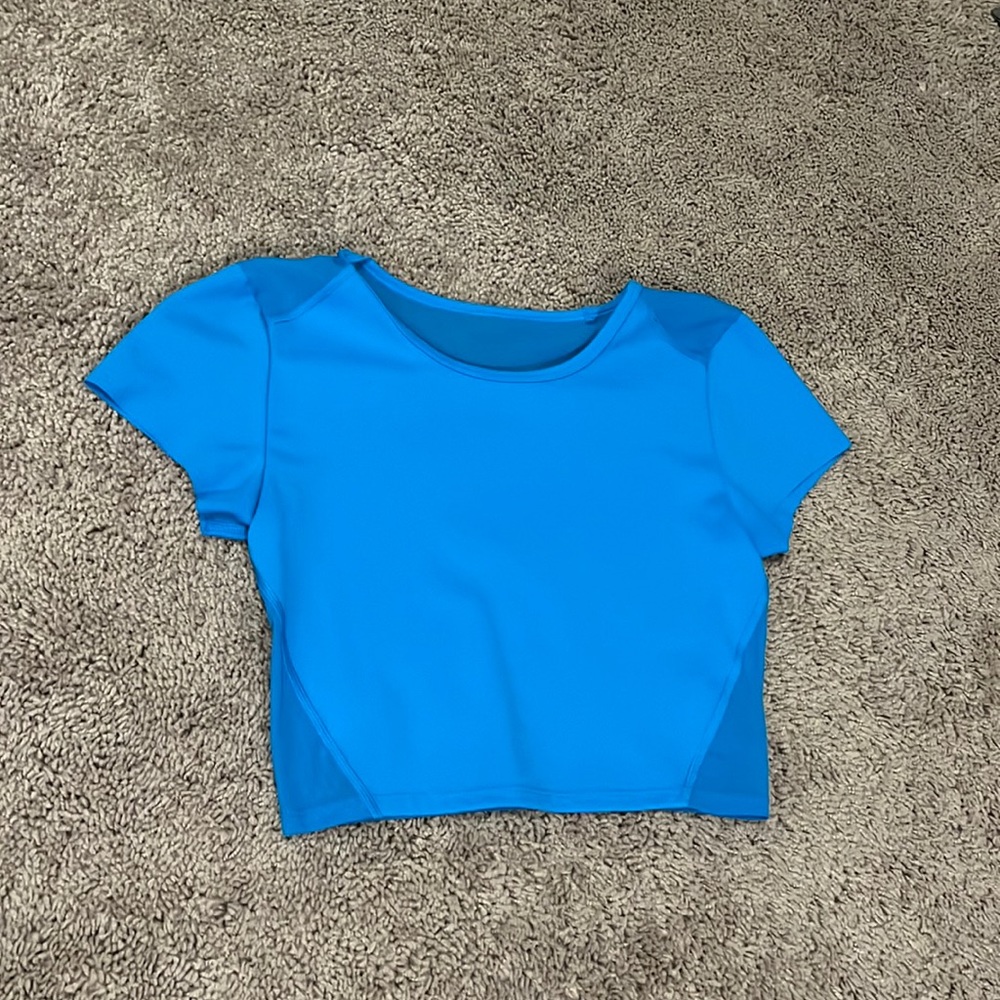 Blue tank top